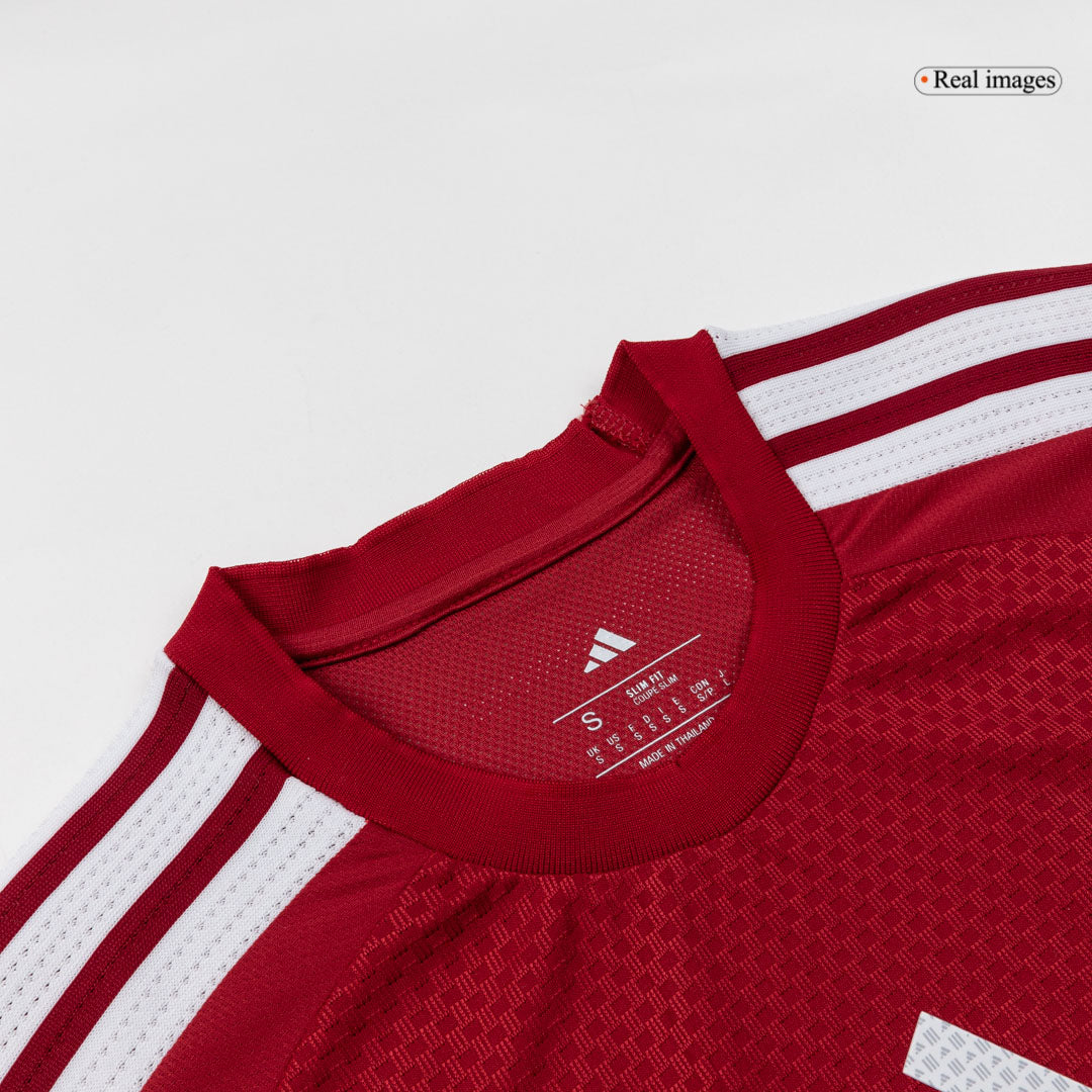 Camiseta de local de Hungría para hombre, versión Mundial 2026 - Corte ajustado