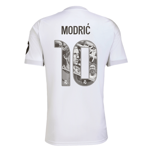 Camiseta de fútbol local especial del Real Madrid MODRIĆ n.° 10 2025/26 (talla grande)