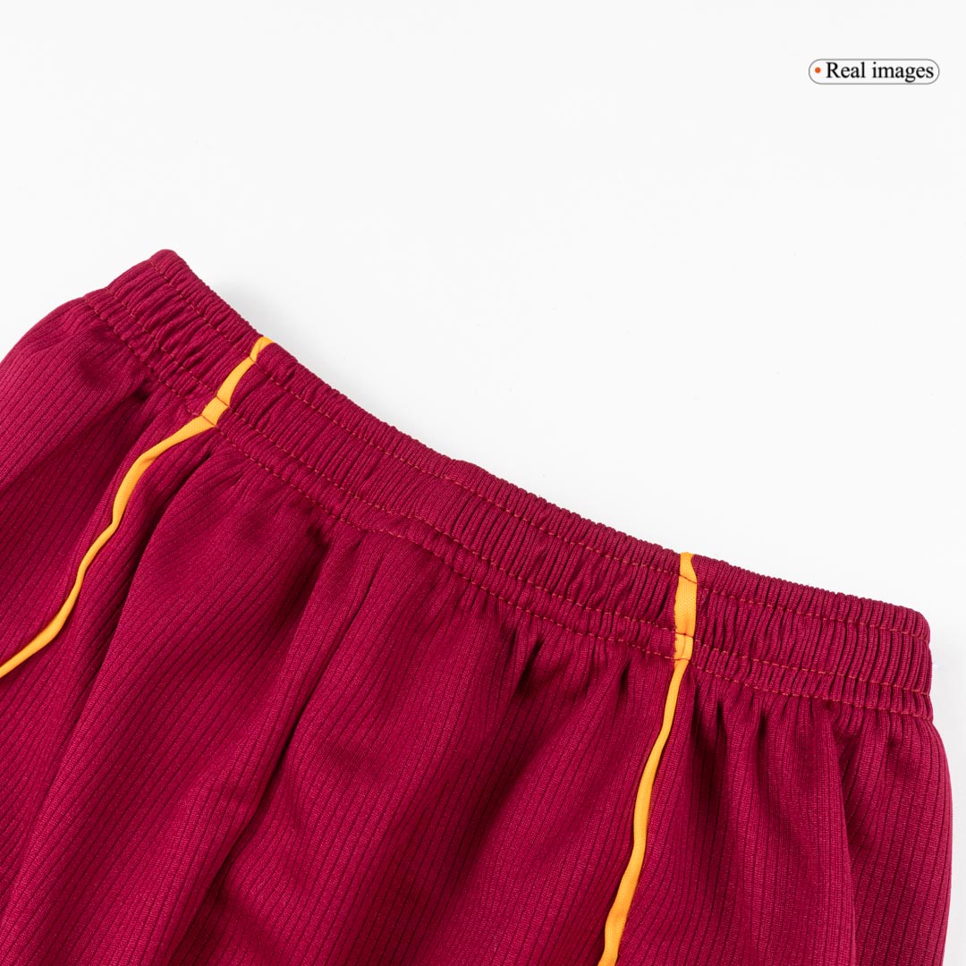 Kit de fútbol local de la Roma para niños (Kit y pantalón corto) 2025/26