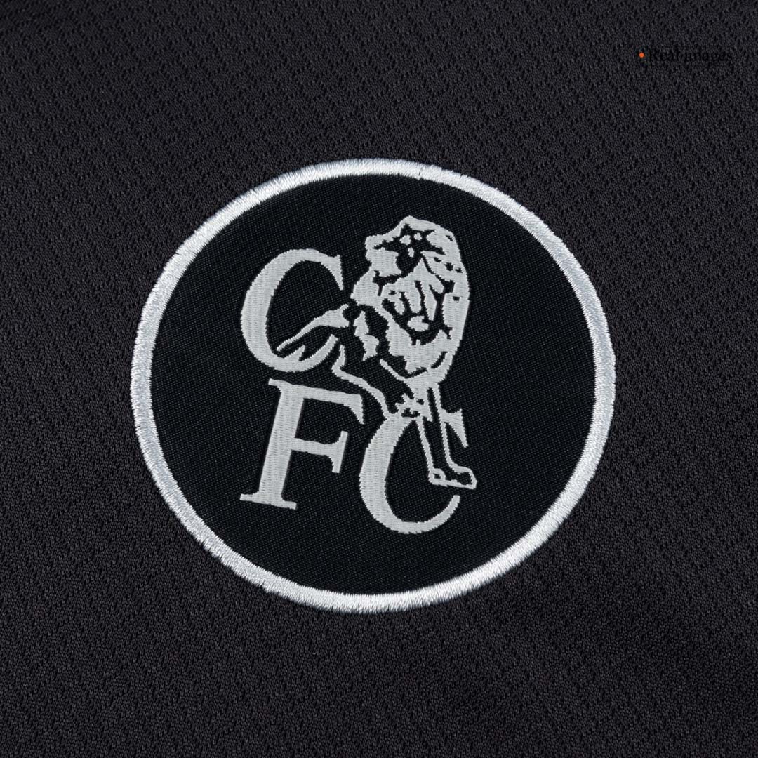 Kit de fútbol visitante del Chelsea (camiseta, pantalones cortos y calcetines) 2025/26