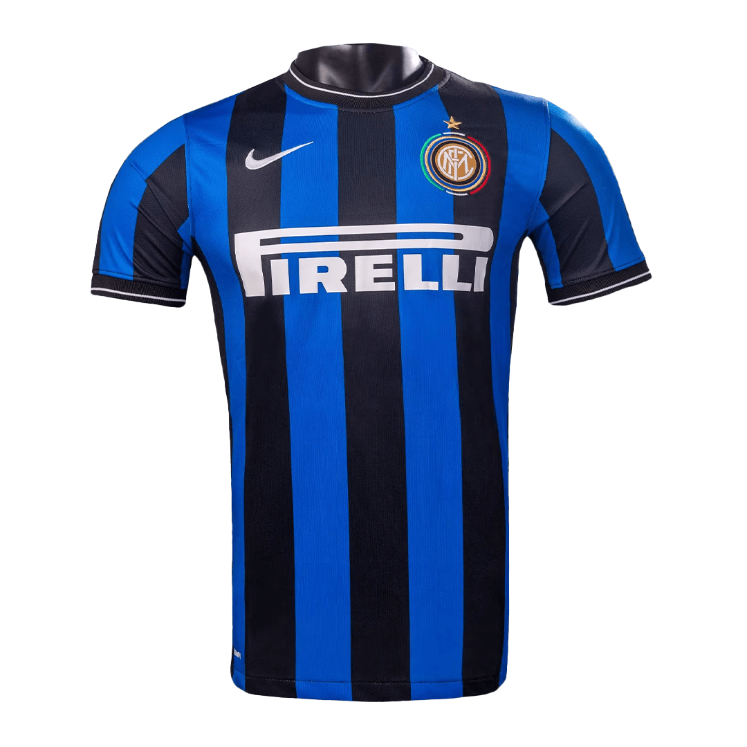 Camiseta retro de fútbol local del Inter de Milán 2009/10