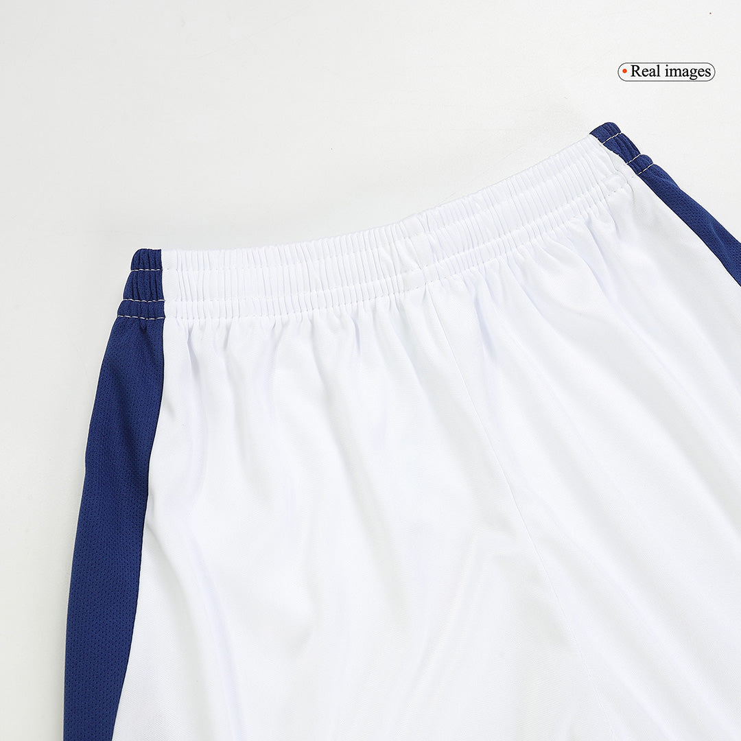 Kit de camiseta de fútbol local del Arsenal para niños (camiseta y pantalones cortos)