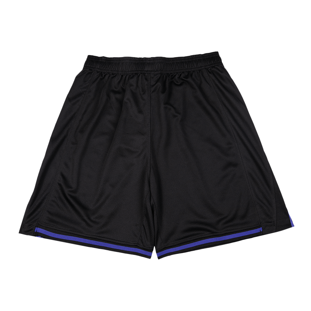 Pantalón corto de fútbol visitante del Barcelona 25/26 negro