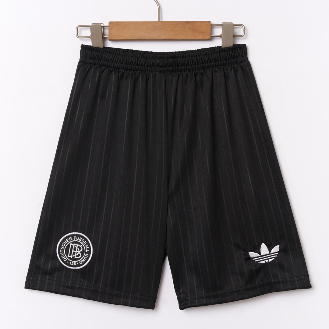 Kit de fútbol del 125.º aniversario de Alemania para niños (camiseta y pantalón corto) 2025, color blanco
