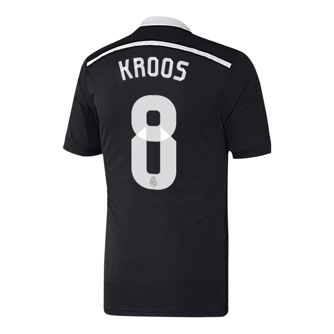 Camiseta de fútbol vintage de la tercera equipación del Real Madrid Kroos #8 2014/15