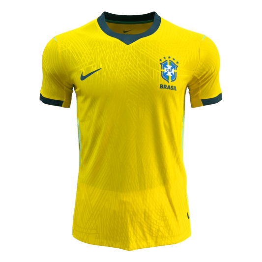 Camiseta de local de Brasil para hombre, versión Mundial 2026 - Corte ajustado