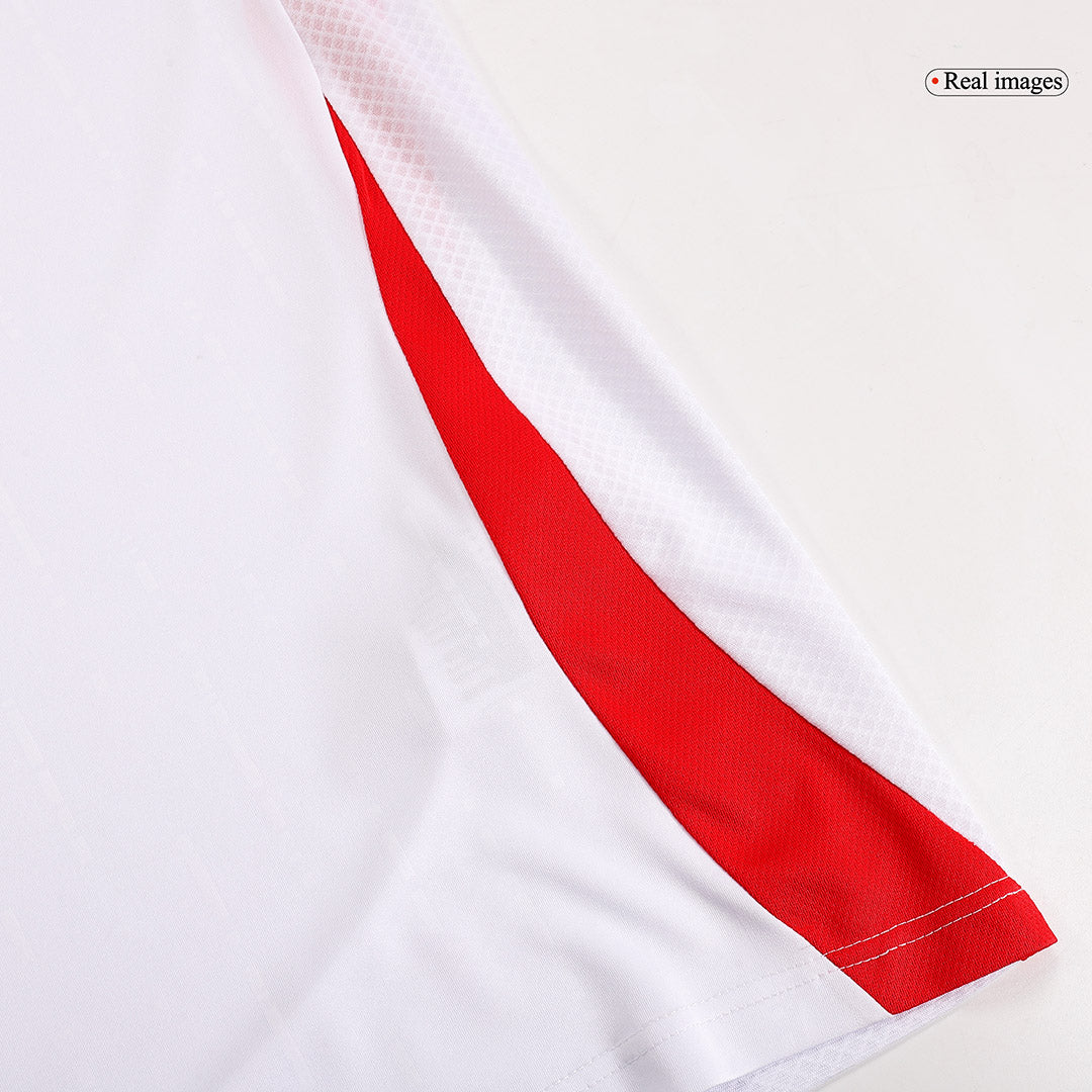 Kit de fútbol de visitante de Italia (camiseta, pantalón corto y medias) para la Eurocopa 2024