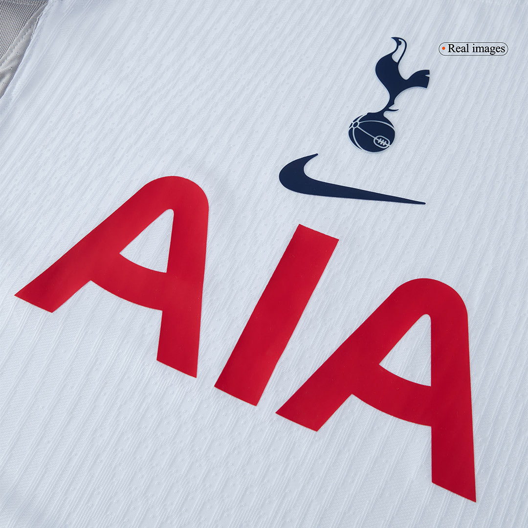 Camiseta de fútbol local auténtica DRAGUSIN #6 del Tottenham Hotspur 2025/26, blanca