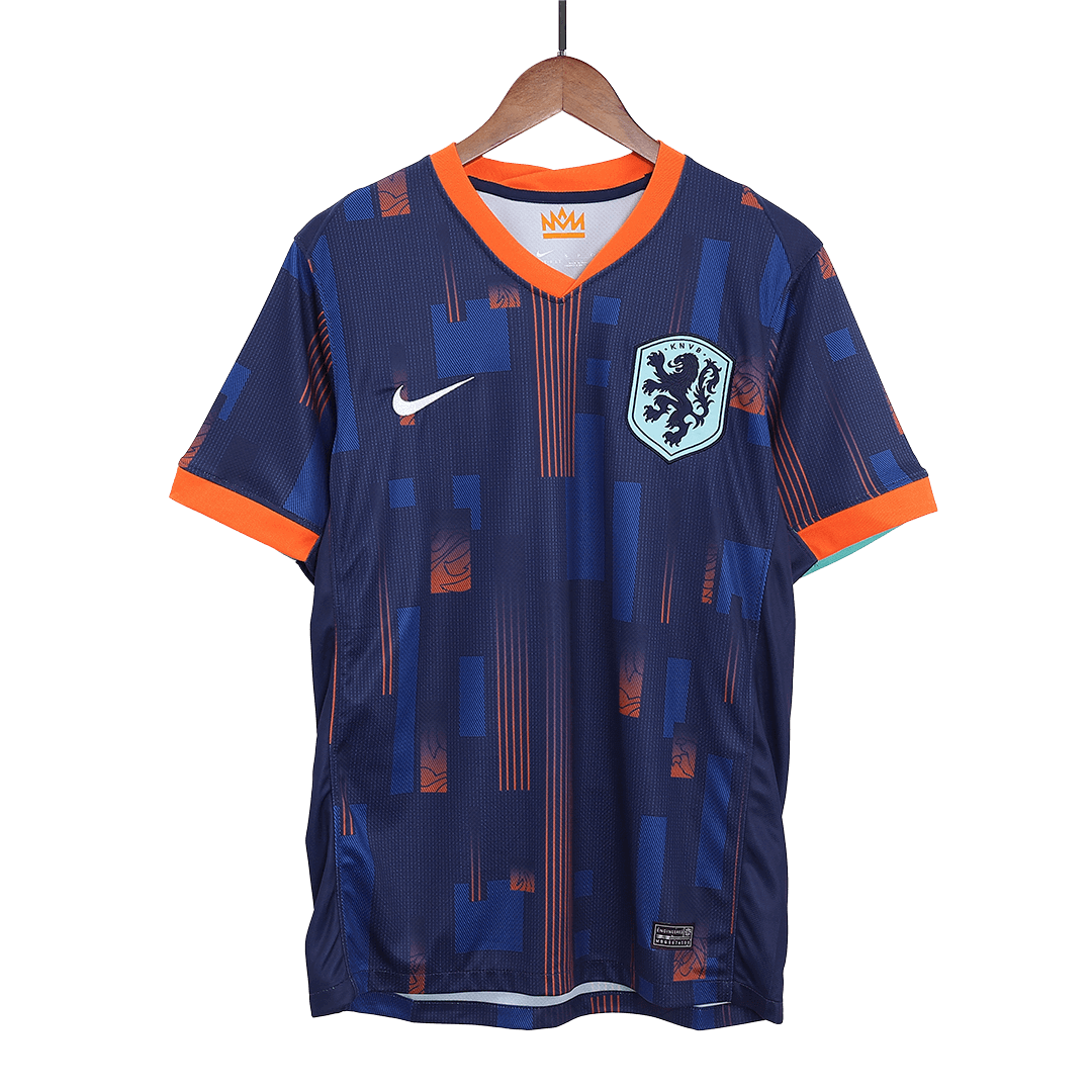 Camiseta de fútbol de visitante de Países Bajos para la Eurocopa 2024
