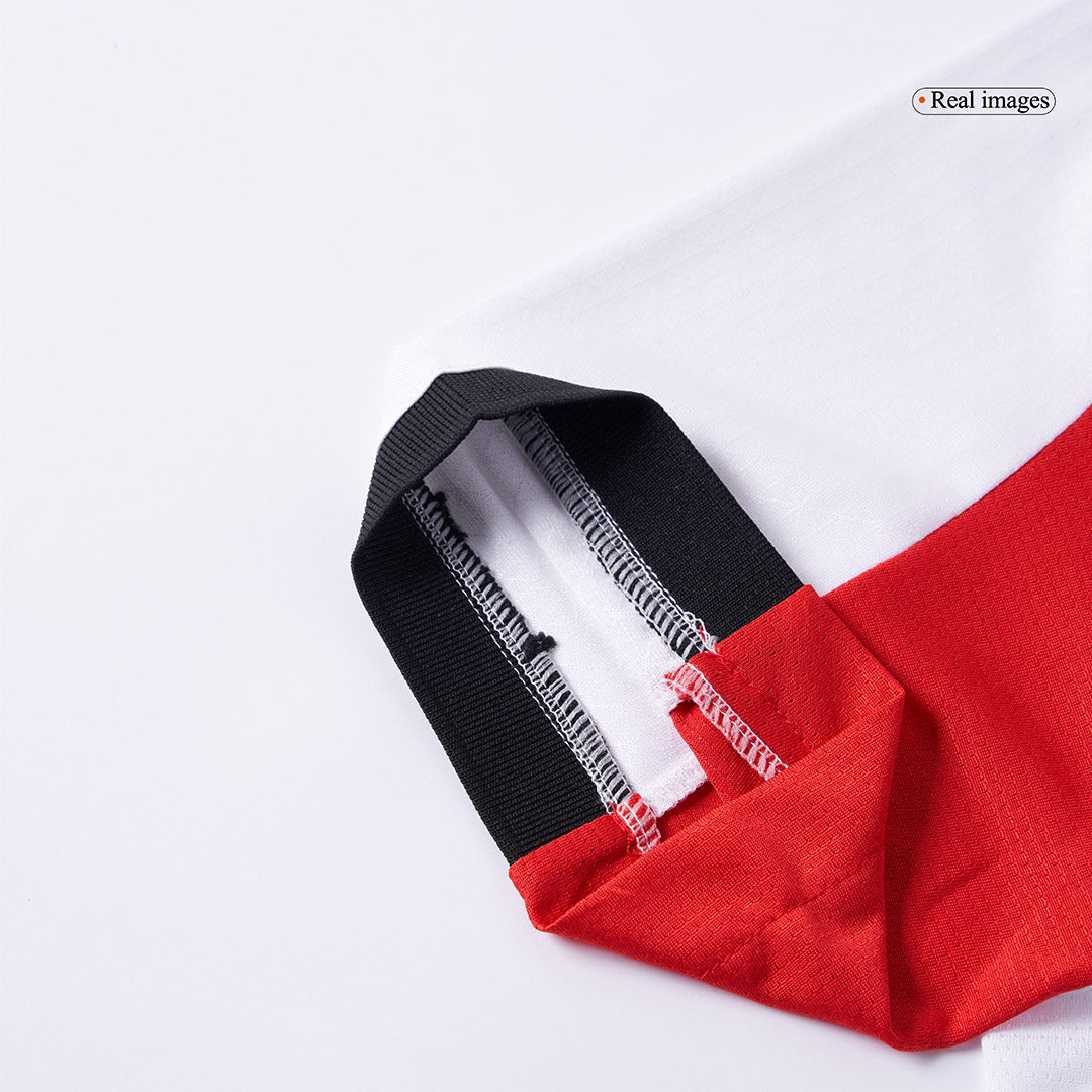 Camiseta de fútbol visitante auténtica del AC Milan 2025/26 blanca