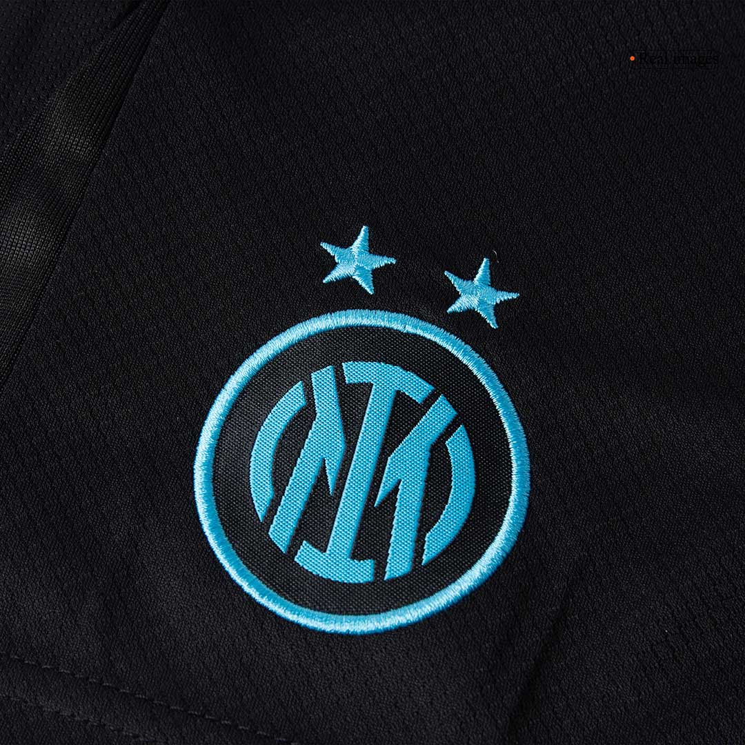 Kit de camiseta de fútbol local del Inter de Milán para niños (camiseta, pantalón corto y calcetines) 2025/26
