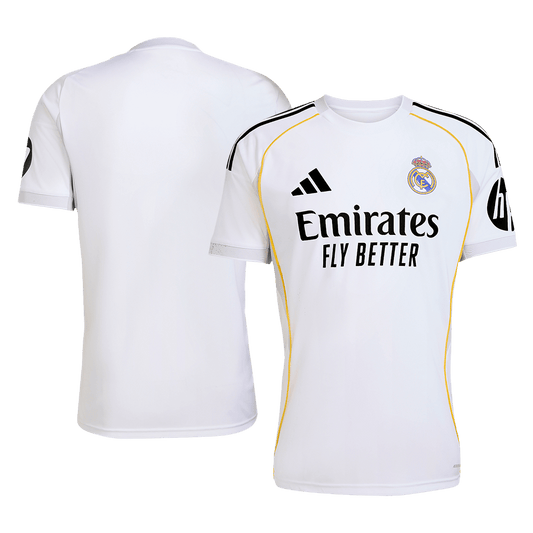 Camiseta de fútbol local del Real Madrid 2025/26
