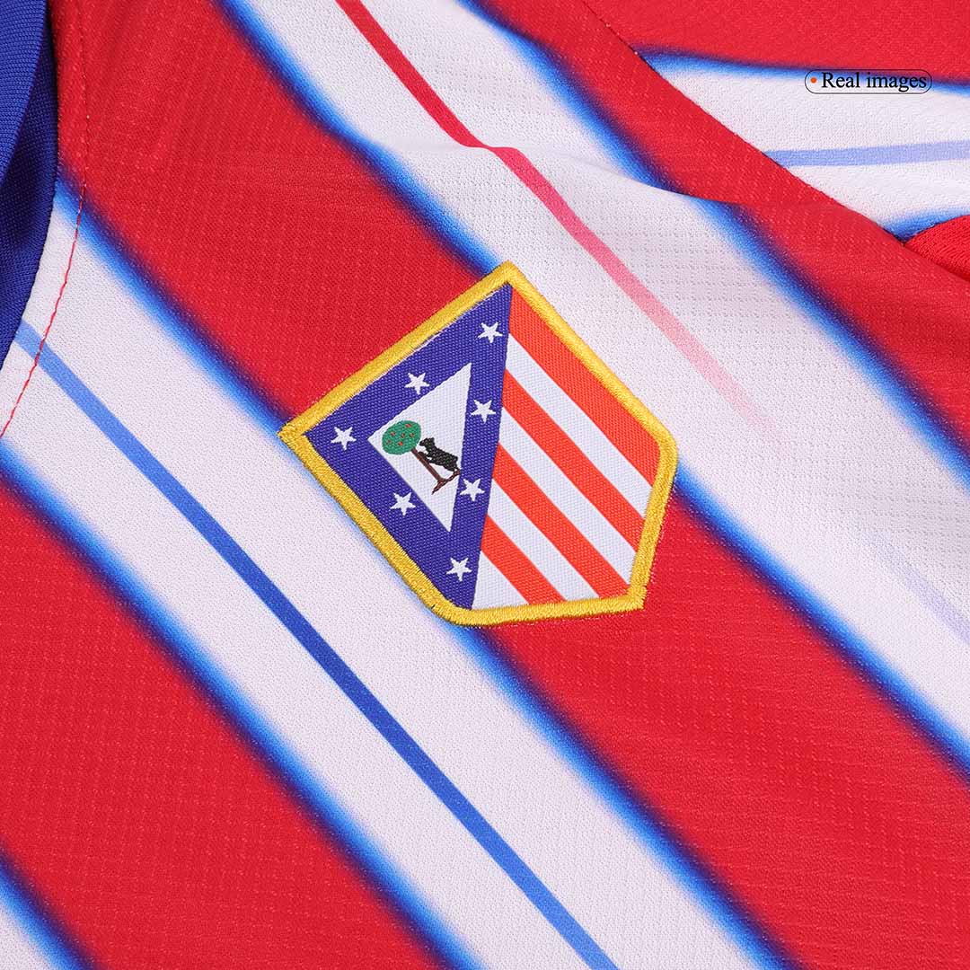 Kit de fútbol local del Atlético de Madrid para niños (Kit y pantalón corto) 2024/25