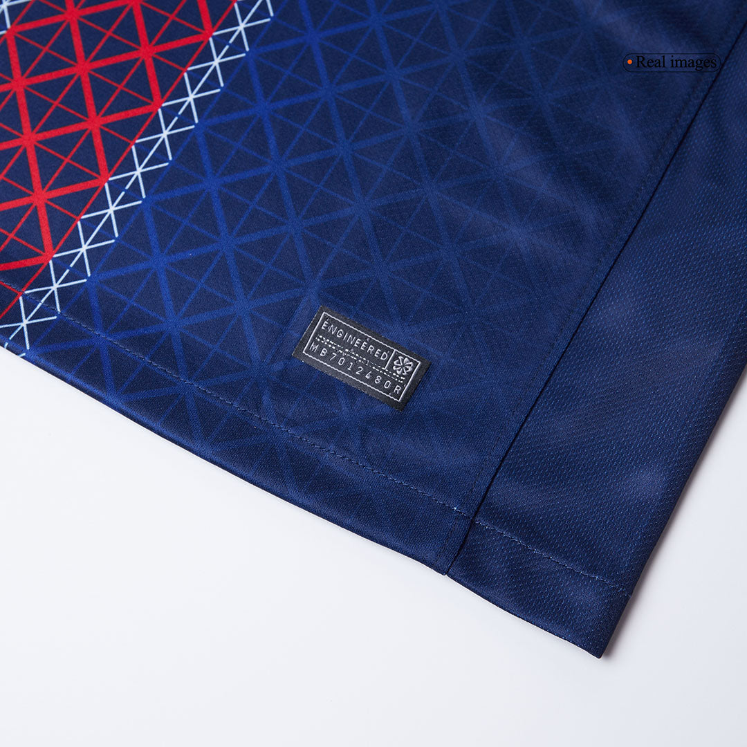 Camiseta de fútbol local del PSG (camiseta y pantalón corto) 2025/26 azul marino