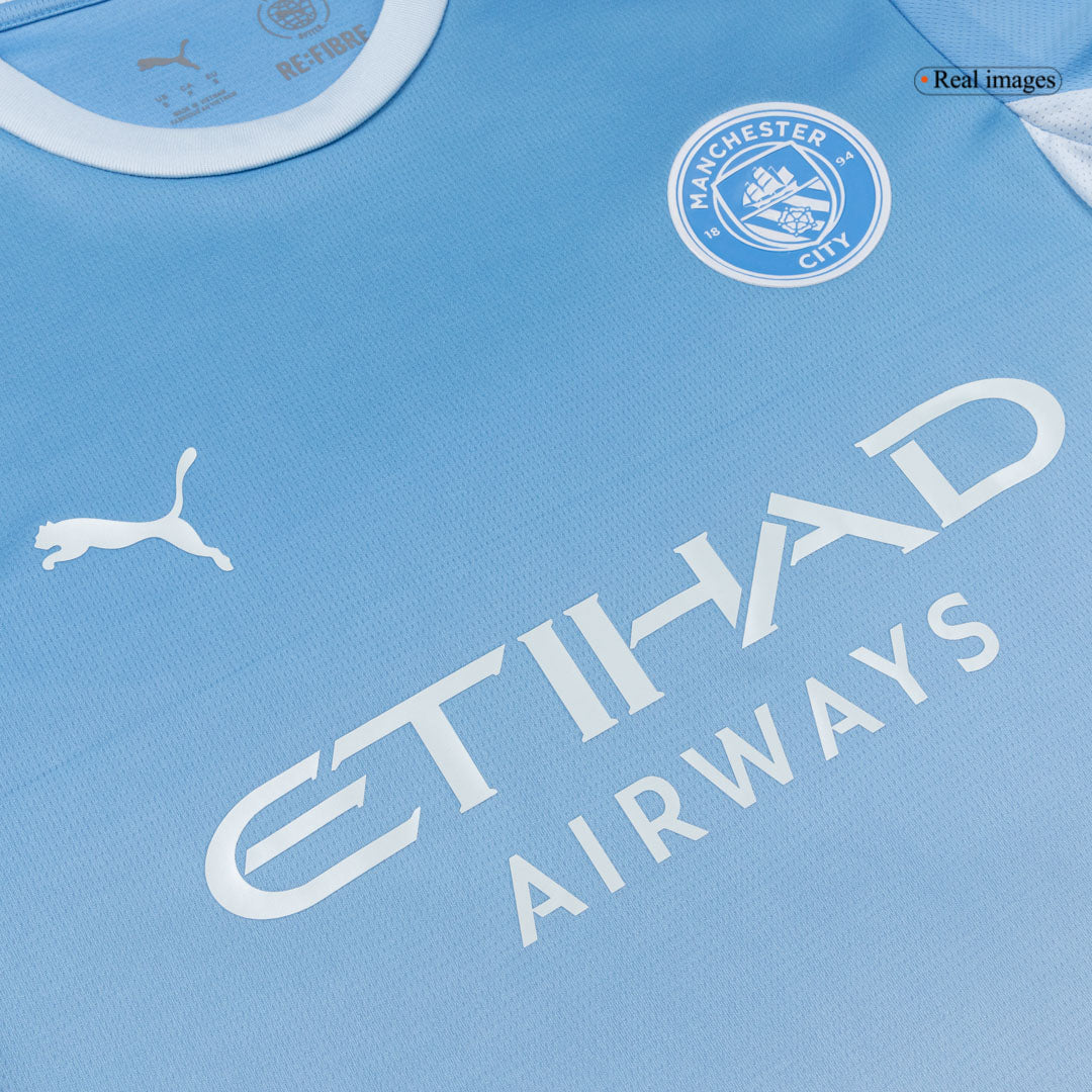 Camiseta de local del Manchester City, temporada 26/27, color azul