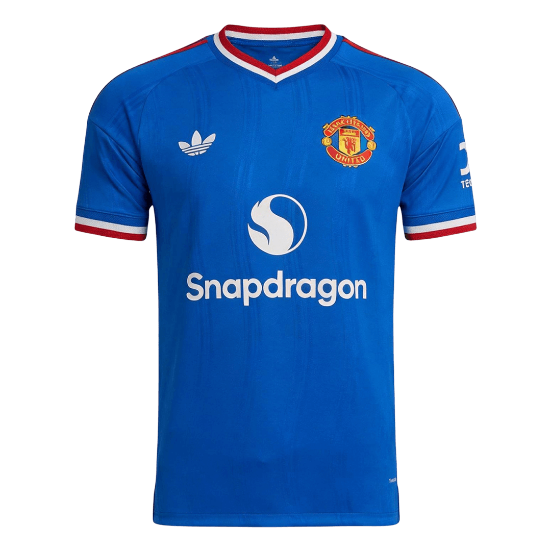 Auténtica camiseta de visitante del Manchester United para la temporada 2026/27.