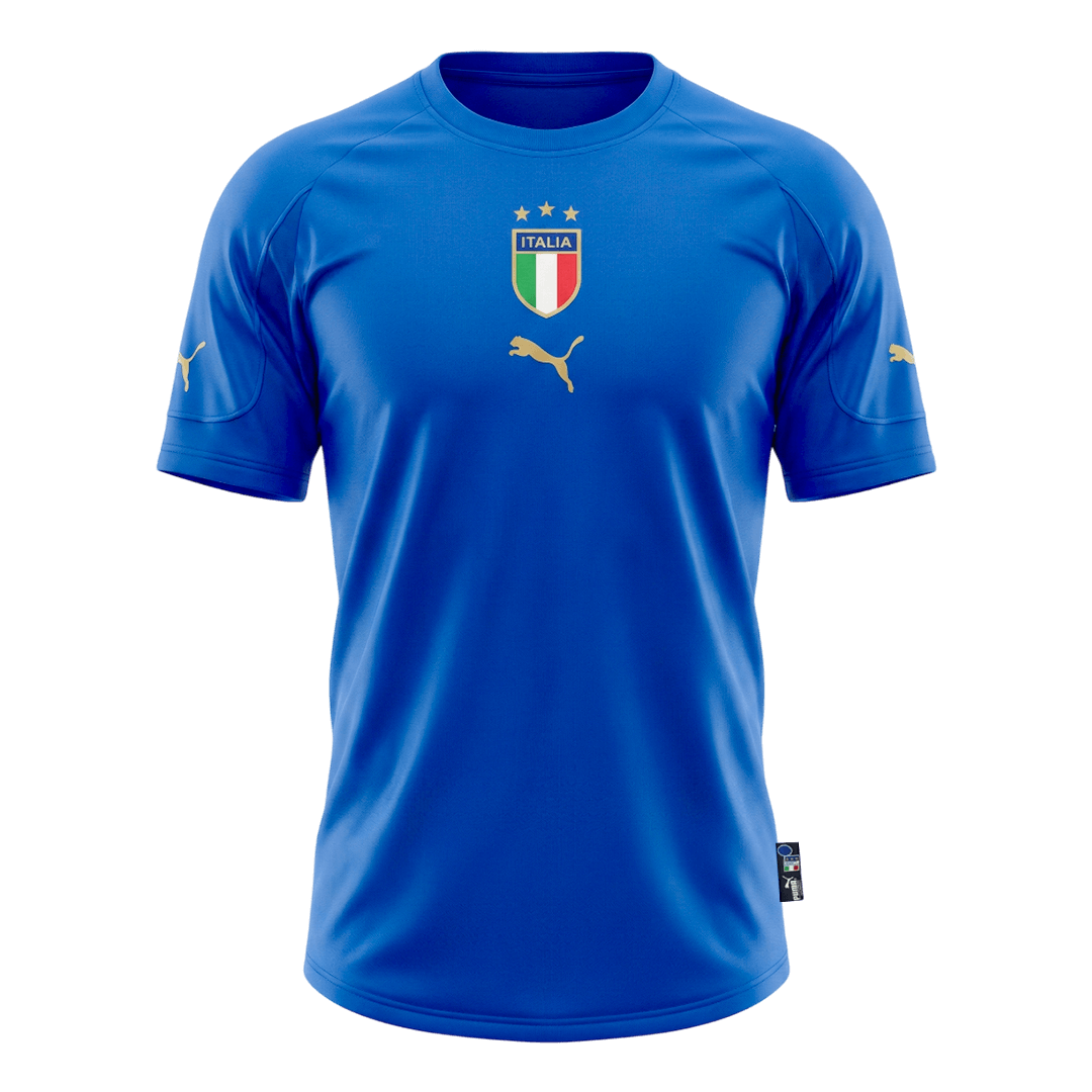 Camiseta retro de fútbol local de Italia 2004