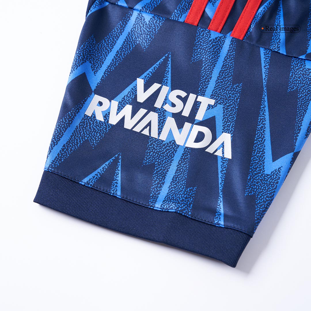 Kit de visitante del Arsenal (Kit y pantalón corto) 2025/26, azul