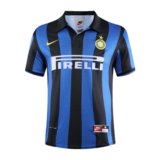 Camiseta retro de fútbol local del Inter de Milán 1998/99