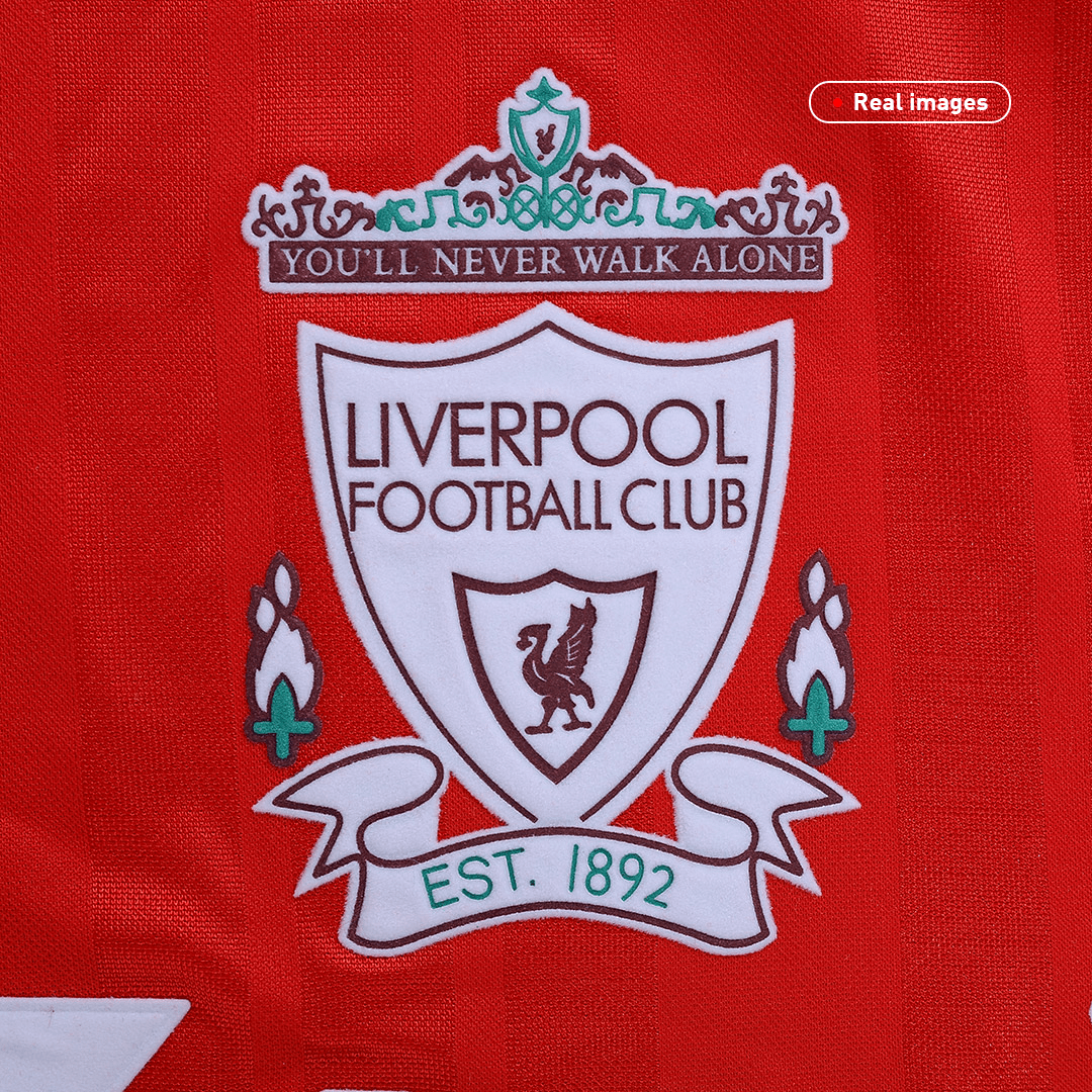 Camiseta retro de fútbol local del Liverpool 1993/95