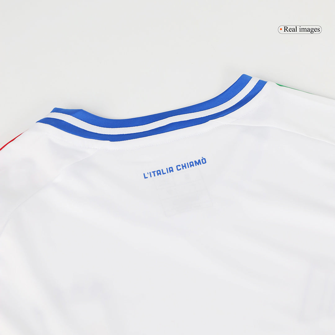 Camiseta de fútbol visitante de Italia DIMARCO #3 para la Eurocopa 2024
