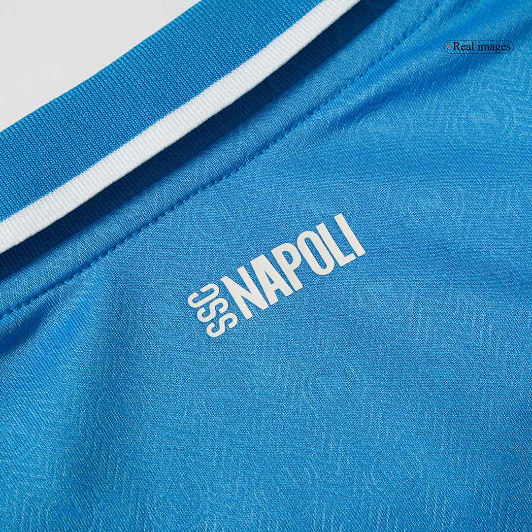 Kit de fútbol local del Napoli para niños (Kit y pantalón corto) 2024/25