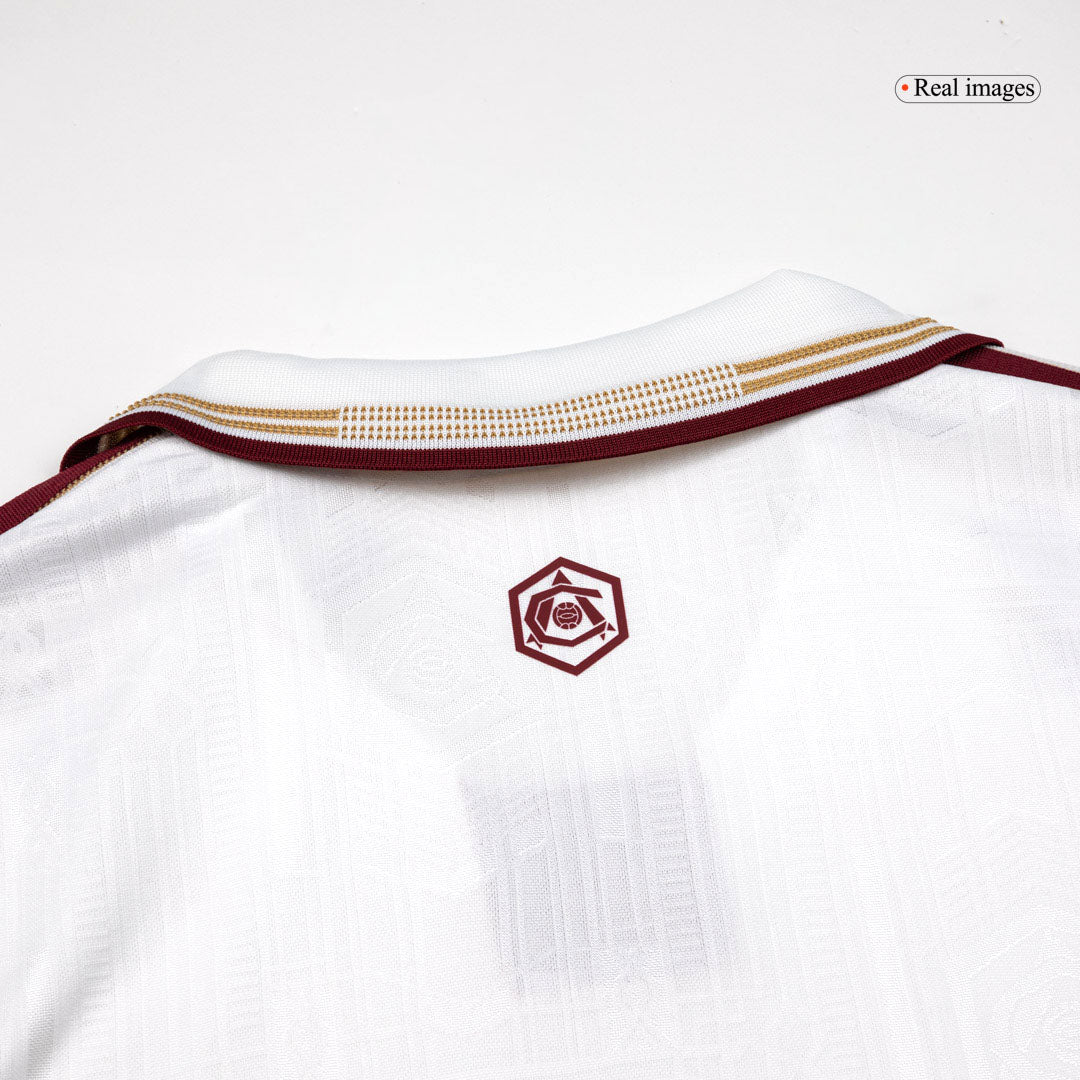 Camiseta de fútbol de visitante del Arsenal 2025/26, auténtica, blanca