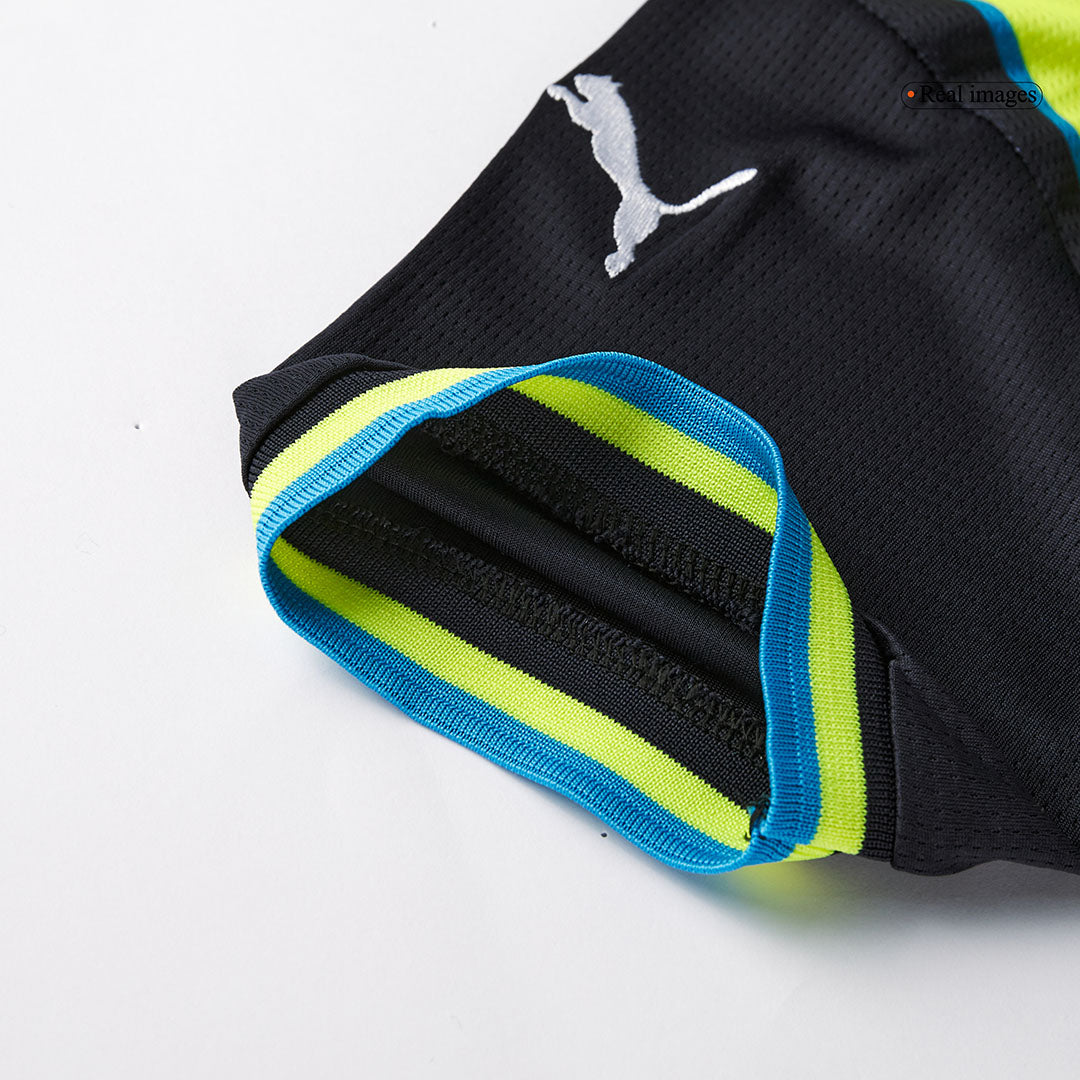 Kit de visitante del Manchester City para niño (camiseta y pantalón corto) 2024/25