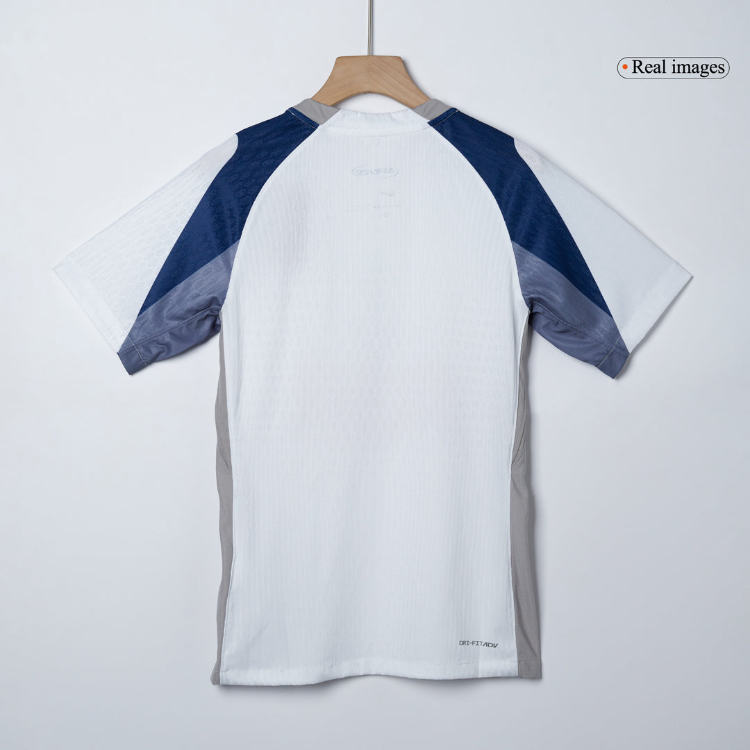 Camiseta de fútbol local auténtica del Tottenham Hotspur 2025/26, XAVI #7, color blanco - UCL
