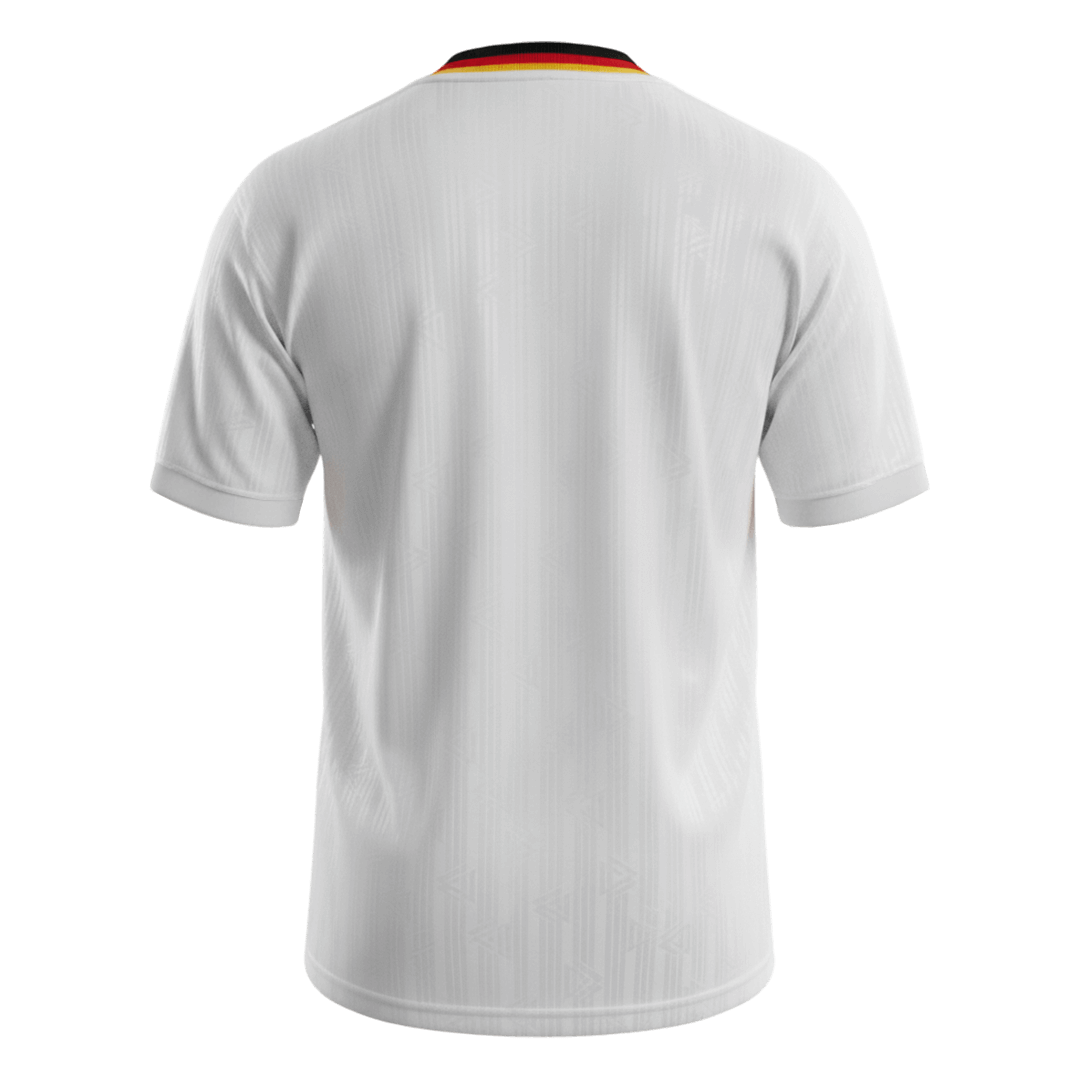 Camiseta retro de fútbol local de Alemania de 1994