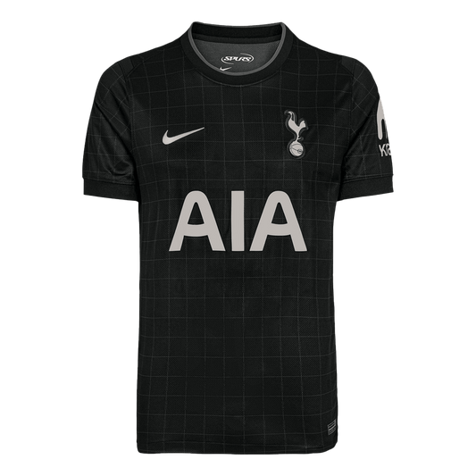 Camiseta de fútbol visitante del Tottenham Hotspur 2025/26, negra