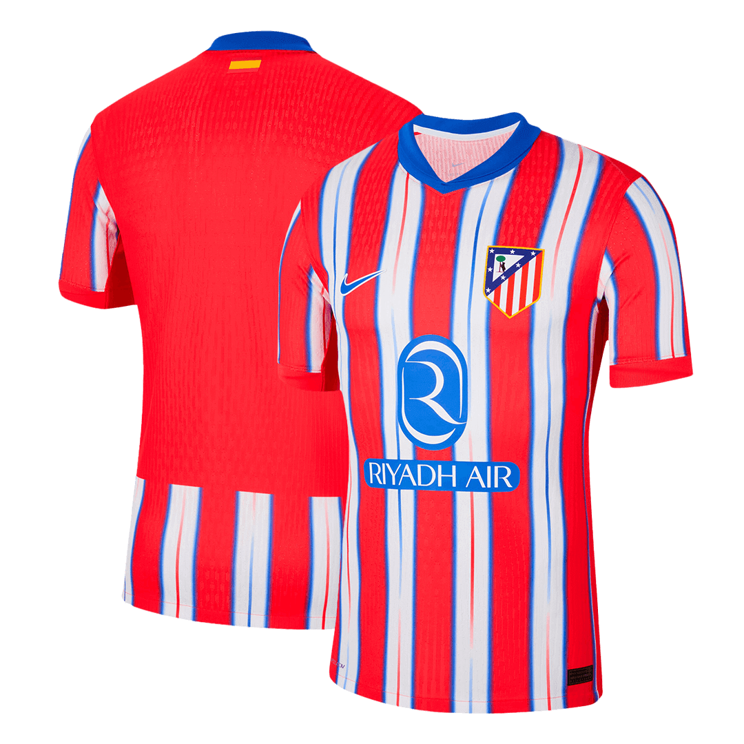 Camiseta de fútbol local auténtica del Atlético de Madrid 2024/25
