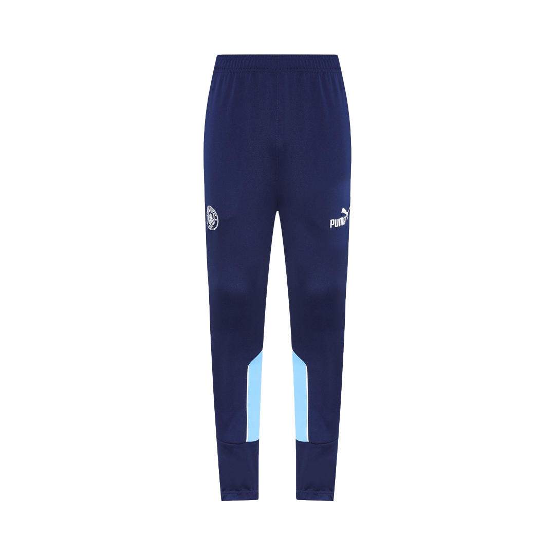 Chaqueta de entrenamiento del Manchester City 25/26 (Chaqueta + Pantalón), Azul Marino