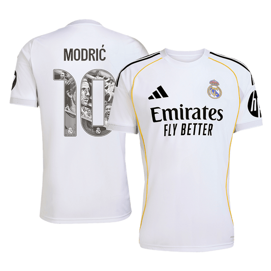 Camiseta de fútbol Real Madrid MODRIĆ Special #10 1ª equipación 2025/26