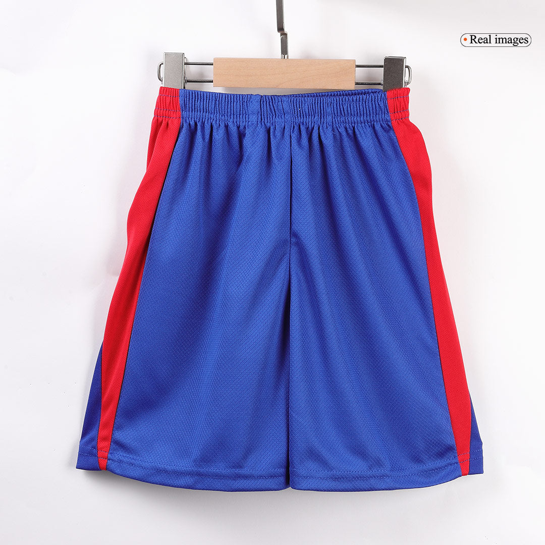 Kit de fútbol local del Atlético de Madrid para niños (Kit y pantalón corto) 2024/25