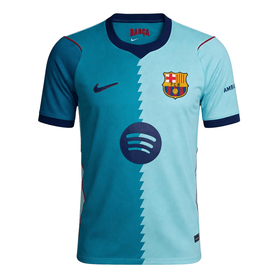 Camiseta de fútbol del Barcelona para hombre, versión para aficionados, temporada 2026/27, color azul.