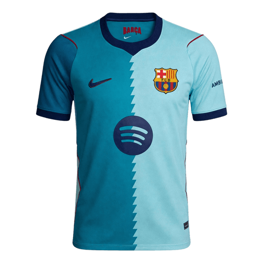 Camiseta de fútbol del Barcelona para hombre, versión para aficionados, temporada 2026/27, color azul.