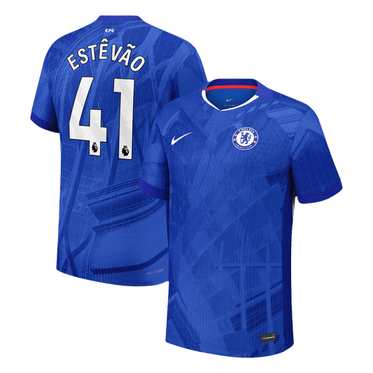 Auténtica camiseta de fútbol ESTÊVÃO #41 Chelsea Home 2025/26
