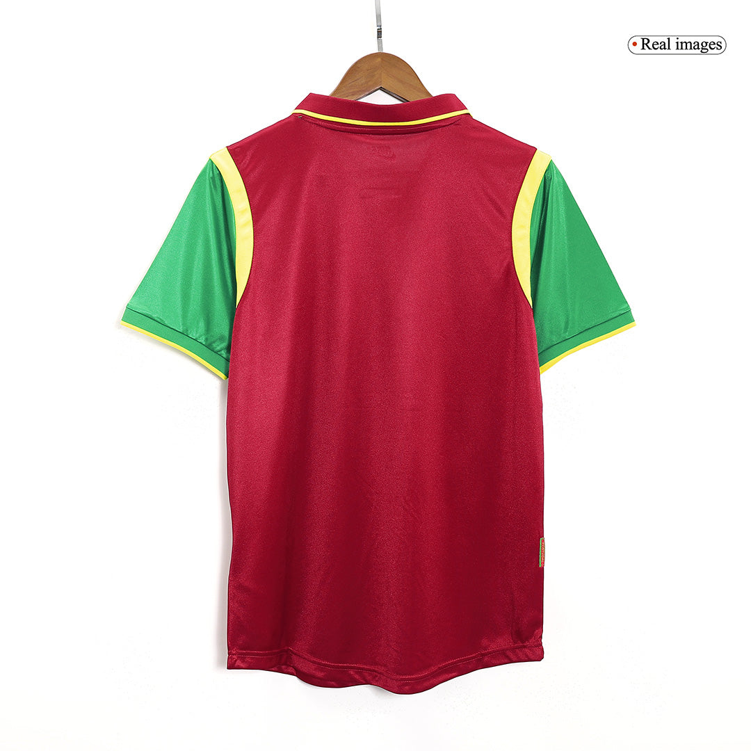 Camiseta retro de fútbol local de Portugal de 1999