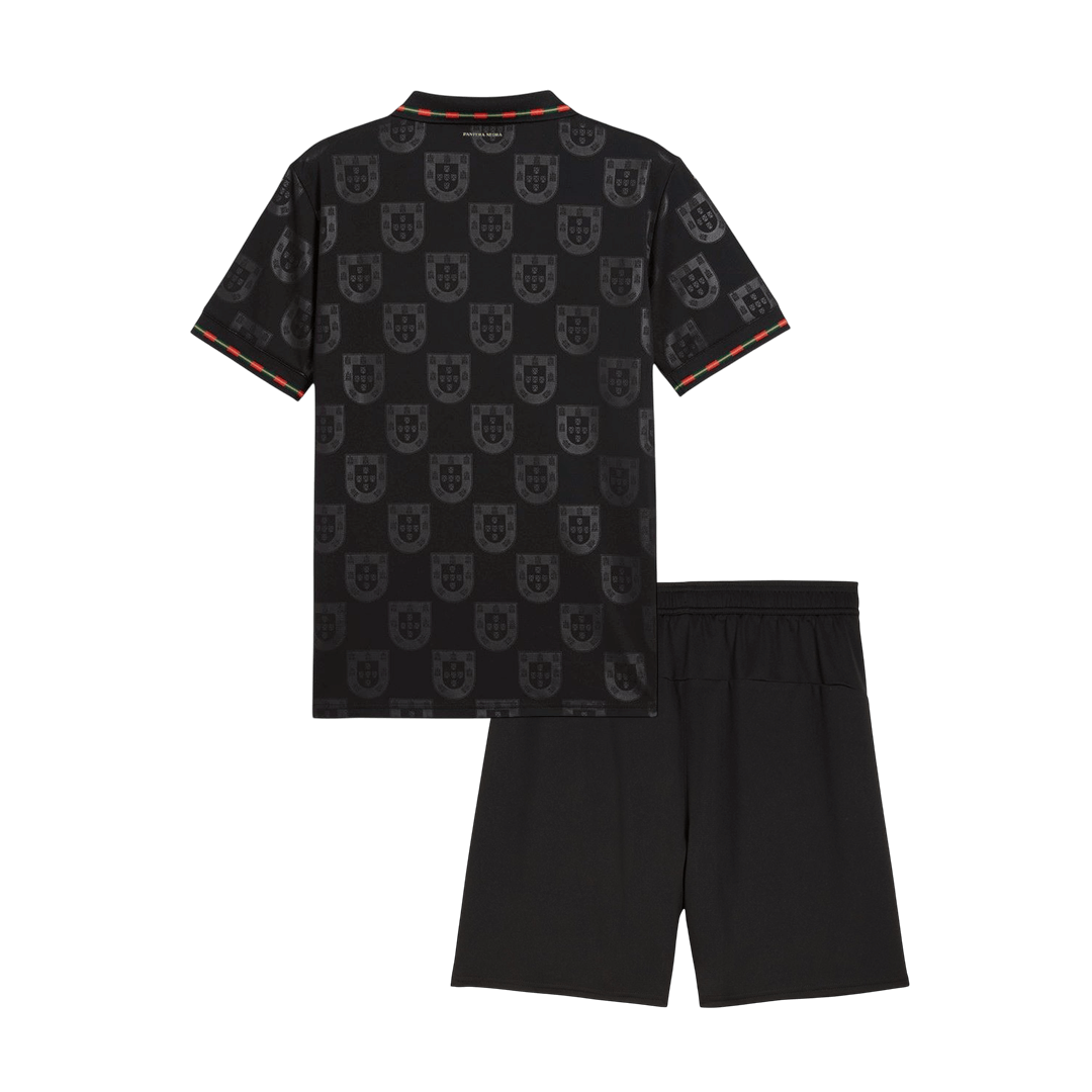 Equipación infantil de Portugal (camiseta + pantalón corto) para el Mundial 2026