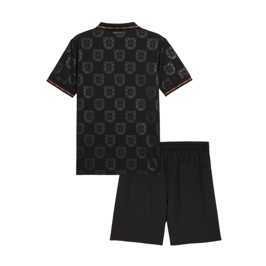 Equipación infantil de Portugal (camiseta + pantalón corto) para el Mundial 2026