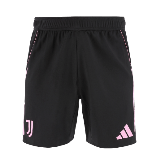 Pantalón cortos auténticos de la Juventus 25/26 en negro