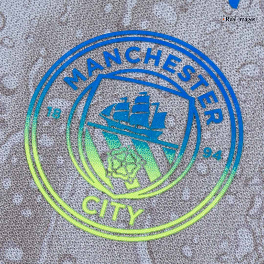 Kit de fútbol visitante del Manchester City (camiseta y pantalón corto) 2025/26