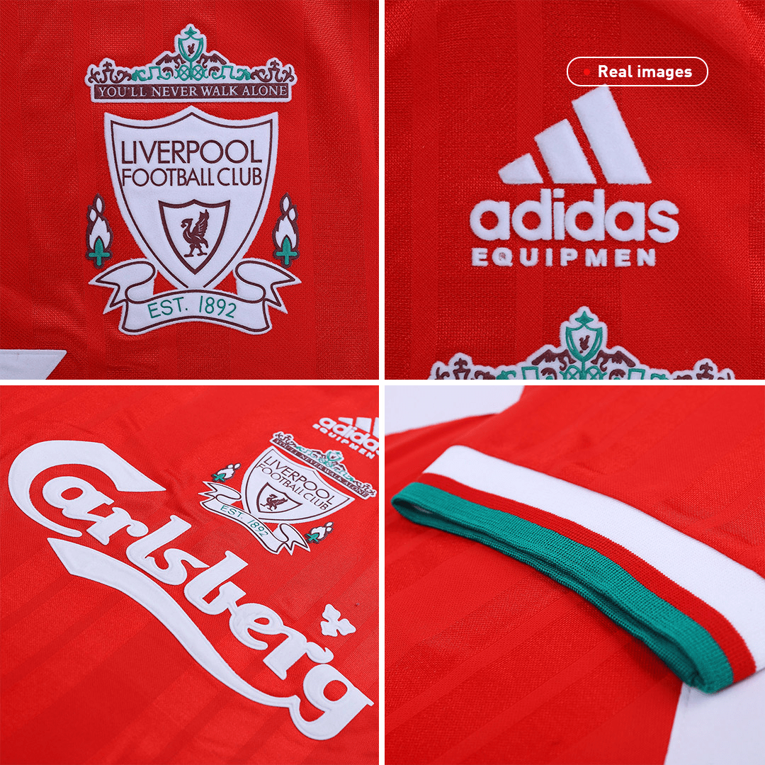 Camiseta retro de fútbol local del Liverpool 1993/95