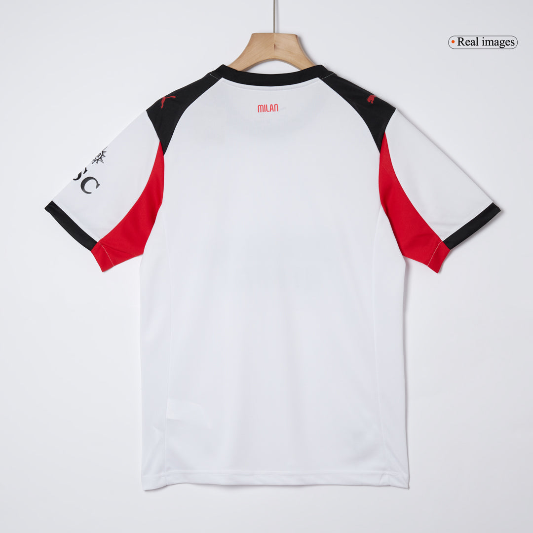 Camiseta de fútbol MODRIĆ #14 AC Milan 2ª equipación 2025/26 Blanco