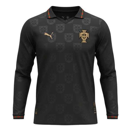 Camiseta de fútbol de manga larga de Portugal 2026