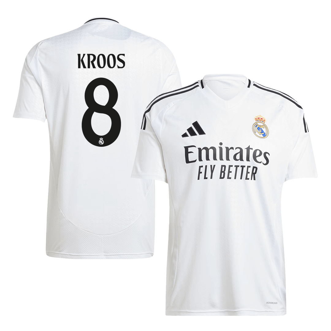 Camiseta de fútbol local del Real Madrid Kroos #8 (grande)