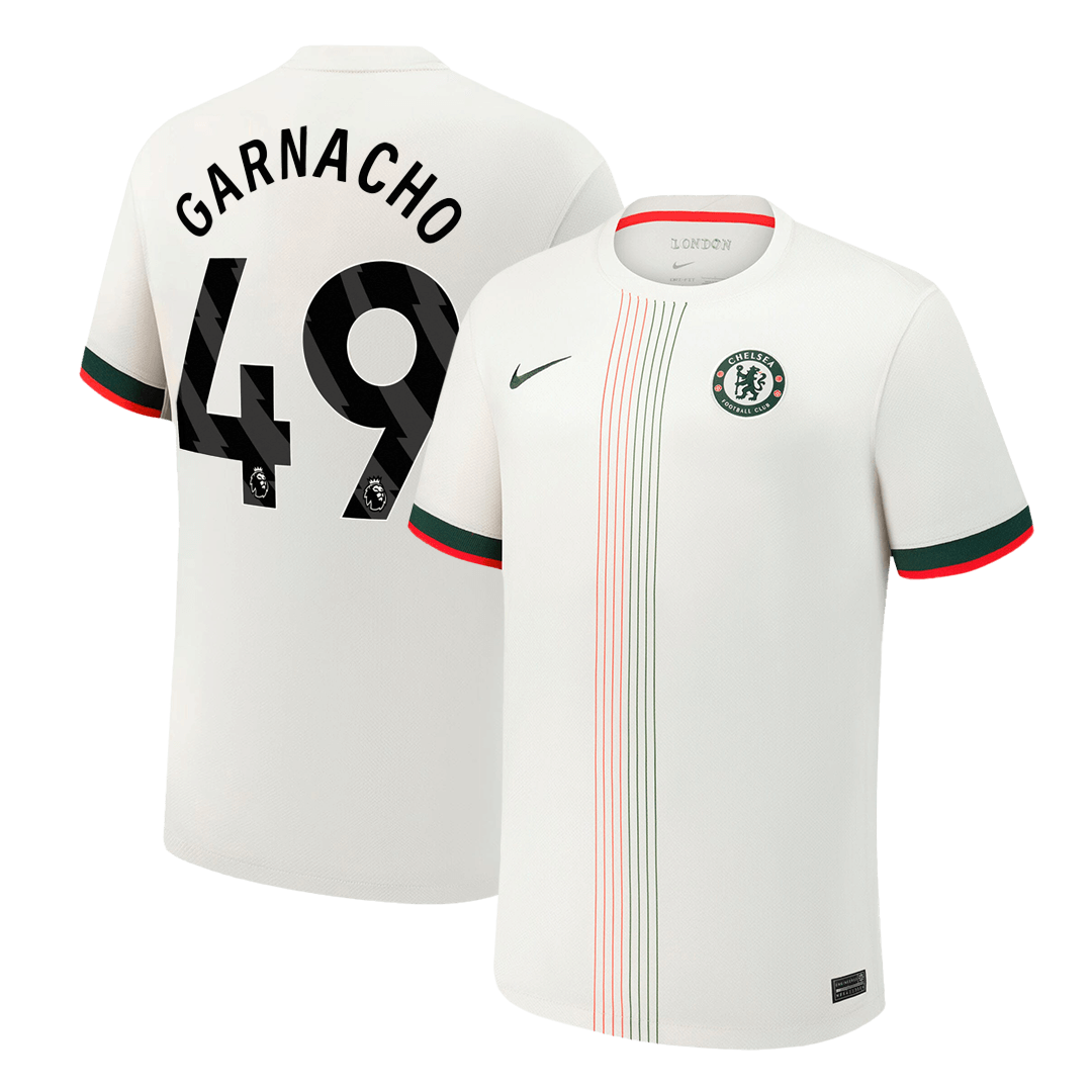 Camiseta de fútbol GARNACHO #49 Chelsea Segunda equipación 2025/26