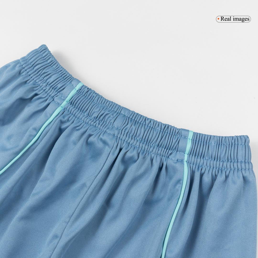 Kit de camiseta de fútbol de visitante de la Juventus para niños (camiseta, pantalones cortos y calcetines) 25/26 azul