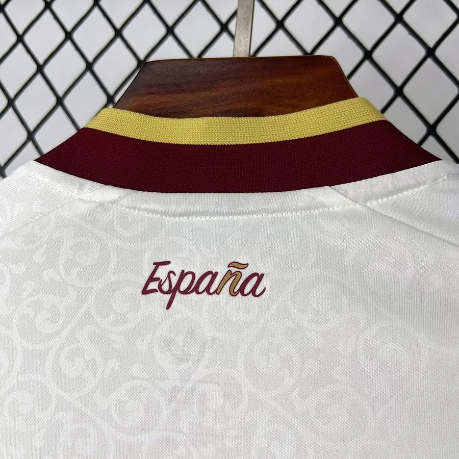 Camiseta de visitante de España para el Mundial 2026, color blanco.